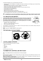 Preview for 42 page of Chappee initia+ DUO 3.25 HTE Instruction Manual For Users And Fitters