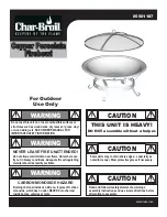 Preview for 1 page of Char-Broil 05501187 Instruction Manual