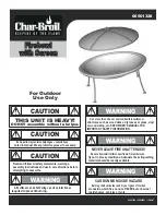 Preview for 1 page of Char-Broil 06501328 User Manual