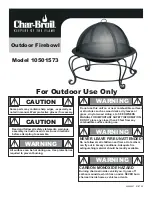 Char-Broil 10501573 Manual preview