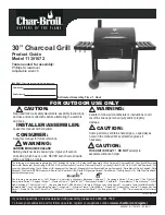 Char-Broil 11301672 Product Manual preview
