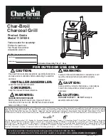 Char-Broil 11301696 Product Manual preview