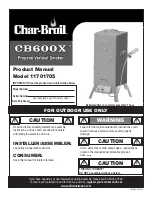 Char-Broil 11701705 Product Manual preview