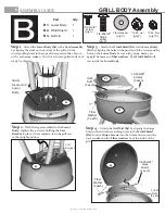 Предварительный просмотр 6 страницы Char-Broil 12601558 Assembly Manual