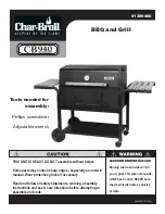 Preview for 1 page of Char-Broil 1309400 Product Manual