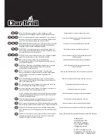 Preview for 36 page of Char-Broil 13601860 Operating Instructions Manual