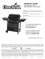 Char-Broil 16112 Product Manual preview