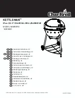 Char-Broil 16309001 Assembly Instructions Manual preview