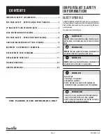 Предварительный просмотр 2 страницы Char-Broil 19959001 Product Manual