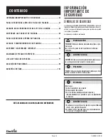 Предварительный просмотр 46 страницы Char-Broil 19959001 Product Manual