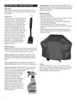 Предварительный просмотр 14 страницы Char-Broil 415.16120801 Manual