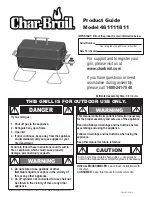 Char-Broil 461111811 Product Manual preview