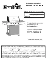 Preview for 1 page of Char-Broil 463210310 Product Manual