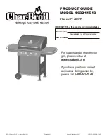 Char-Broil 463211513 Product Manual preview