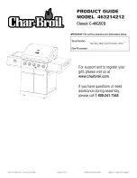 Char-Broil 463214212 Product Manual preview