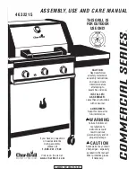 Preview for 1 page of Char-Broil 4632215 Assembly Assembly, Use & Care Manual