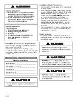 Preview for 2 page of Char-Broil 4632215 Assembly Assembly, Use & Care Manual