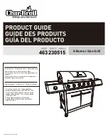 Char-Broil 463230515 Product Manual preview