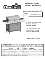 Char-Broil 463230710 Product Manual предпросмотр