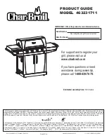 Preview for 1 page of Char-Broil 463231711 Product Manual