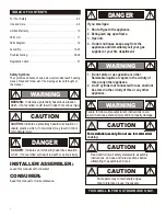 Preview for 2 page of Char-Broil 463234413 Product Manual