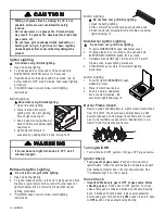 Preview for 12 page of Char-Broil 463234703 Assembly, And Care Manual