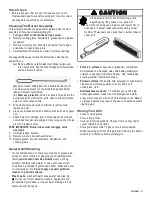 Preview for 13 page of Char-Broil 463234703 Assembly, And Care Manual