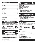 Preview for 2 page of Char-Broil 463244012 Product Manual