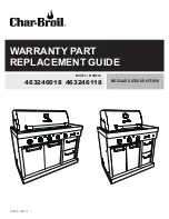 Preview for 1 page of Char-Broil 463246018 Replacement Manual