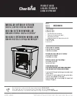 Char-Broil 463246619 Product Manual preview