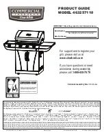 Preview for 1 page of Char-Broil 463257110 Product Manual