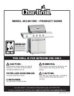 Char-Broil 463261508 Product Manual preview