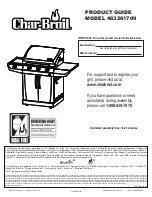 Char-Broil 463261709 Product Manual preview