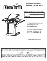 Preview for 1 page of Char-Broil 463262211 Product Manual