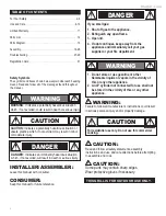 Preview for 2 page of Char-Broil 463262812 Product Manual