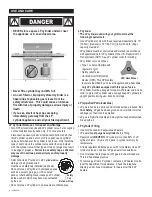 Предварительный просмотр 4 страницы Char-Broil 463268407 Product Manual