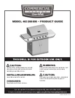 Char-Broil 463268806 Product Manual preview