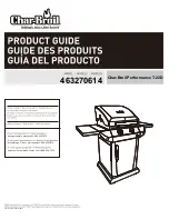 Char-Broil 463270614 Performance T-22D Product Manual preview