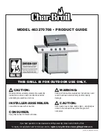 Char-Broil 463270708 Product Manual preview