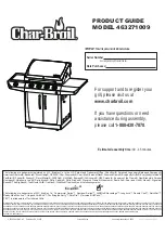 Char-Broil 463271009 Product Manual preview