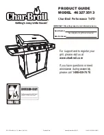 Char-Broil 463271313 Product Manual preview