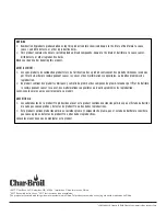 Preview for 44 page of Char-Broil 463277519 Product Manual