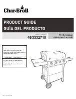 Preview for 1 page of Char-Broil 463332718 Product Manual