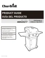 Preview for 1 page of Char-Broil 463625217 Product Manual