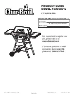 Char-Broil 463666512 Product Manual preview