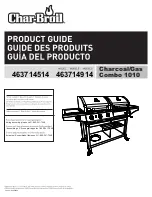 Preview for 1 page of Char-Broil 463714914 Product Manual