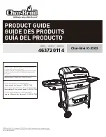 Char-Broil 463720114 Product Manual предпросмотр