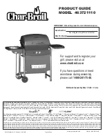 Char-Broil 463721110 Product Manual preview