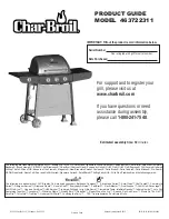 Preview for 1 page of Char-Broil 463722311 Product Manual