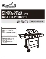 Char-Broil 463722315 Product Manual preview